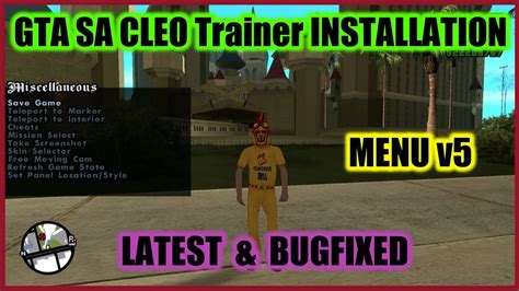 CLEO 5 for GTA San Andreas.